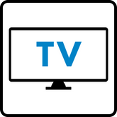 TV set with SAT/Cable TV