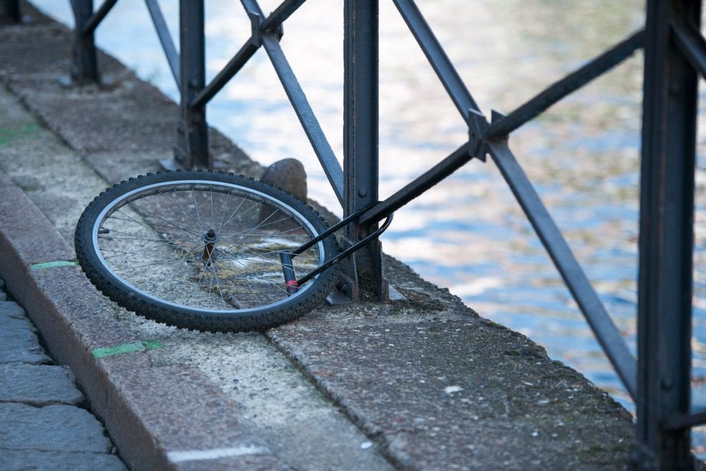 Fahrrad gestohlen - eine Haushaltsversicherung hilft