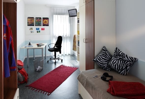 Studentenheim in Graz Einzelzimmer